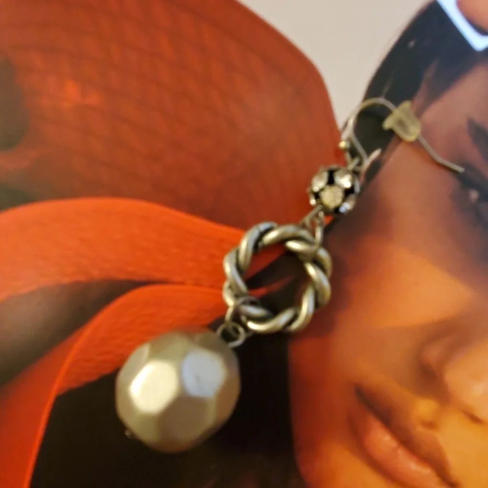 Statement boutique earrings with a vintage vibe